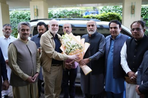 welcome of minister